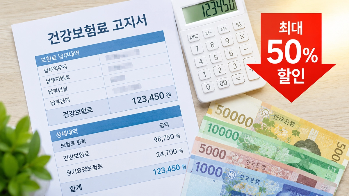 건강보험료 경감 대상과 건강보험료 할인 제도