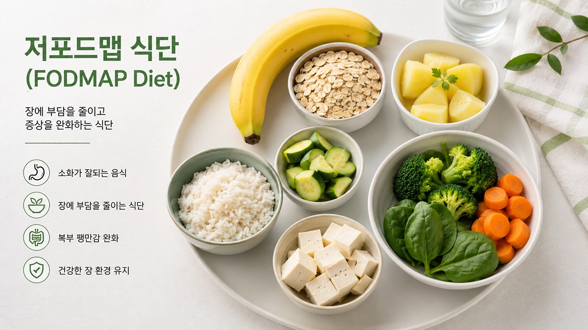 과민성 대장 증후군 식단 관리 예시