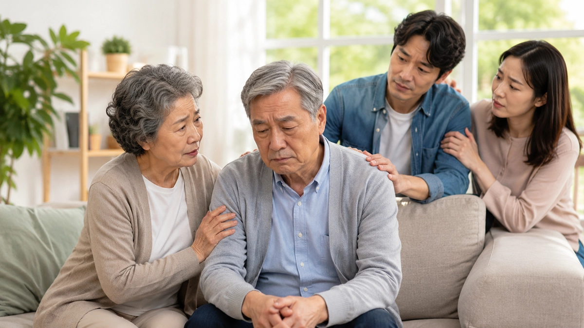 노인 우울증 증상과 자가진단 방법 및 치매 차이