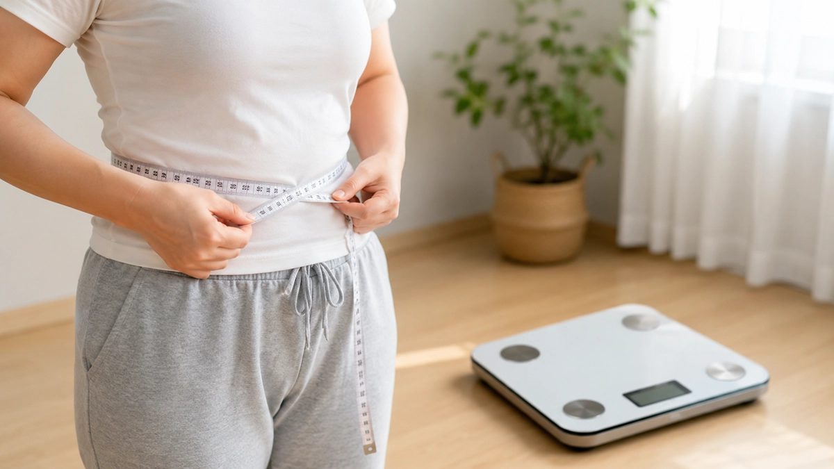 비만 기준과 BMI 계산법을 이해하기 위한 체중 및 허리둘레 확인