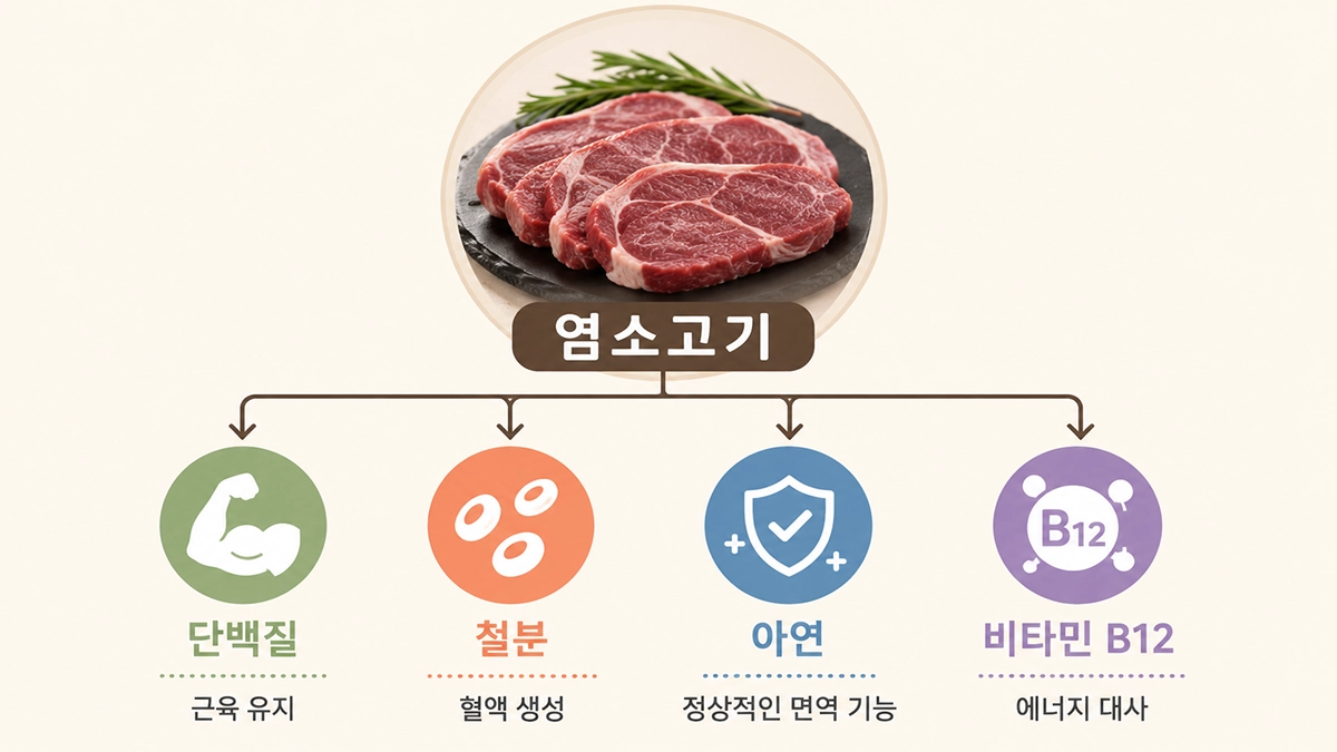 염소고기의 주요 영양소와 영양학적 특징