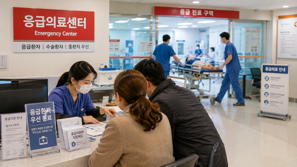 의료비 대불제도 응급실 진료비 지원 제도 안내